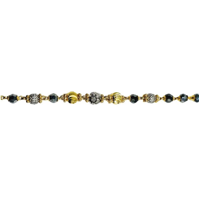 9Kt Yellow Gold Mangalsutra Bracelet