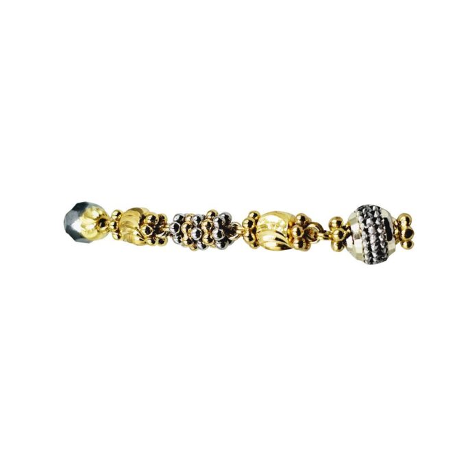 9Kt Yellow Gold Mangalsutra Bracelet