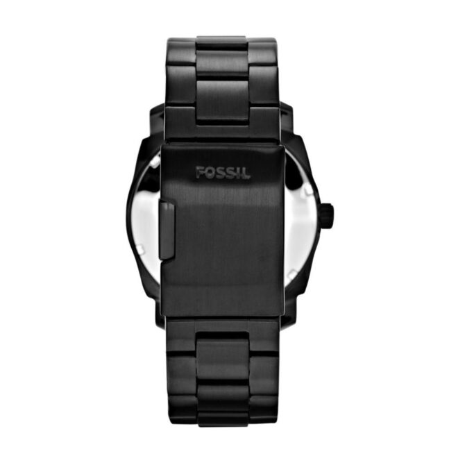 Fossil Men's Machine Black Round Stainless Steel Watch