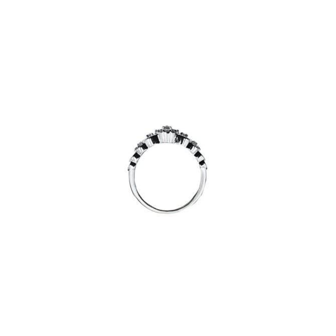 9Kt White Gold Diamond Ring 0.25C