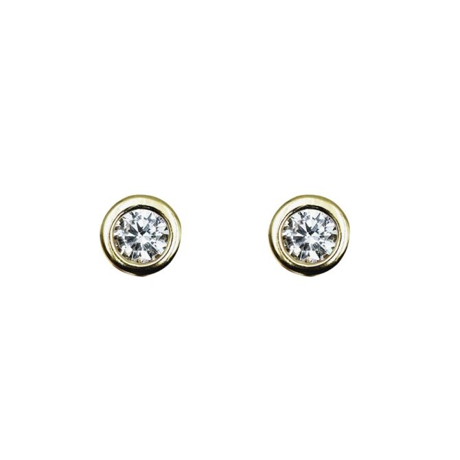 9Kt Yellow Gold Stud Earrings