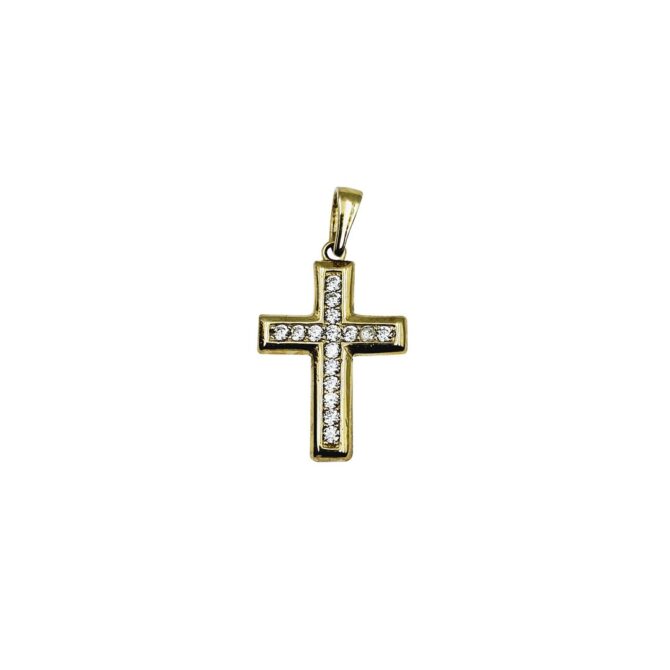 9Kt Gold Cross Pendant